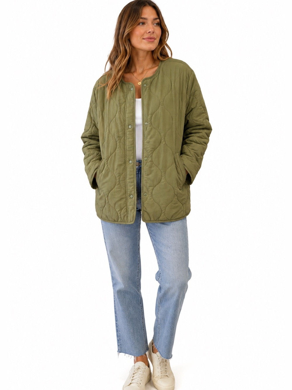 LUCKY BRAND QUILTED COAT
